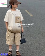 Bộ short vàng Vogue