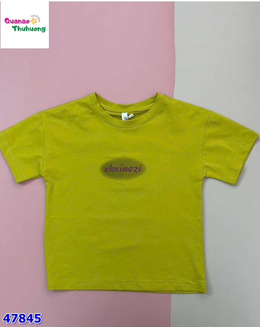 Áo thun vàng Xkixiaozi
