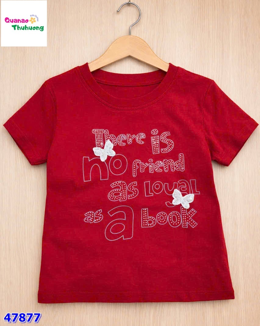 Áo đỏ đính cườm There is