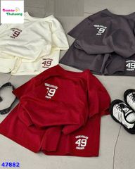 Bộ short đỏ 49