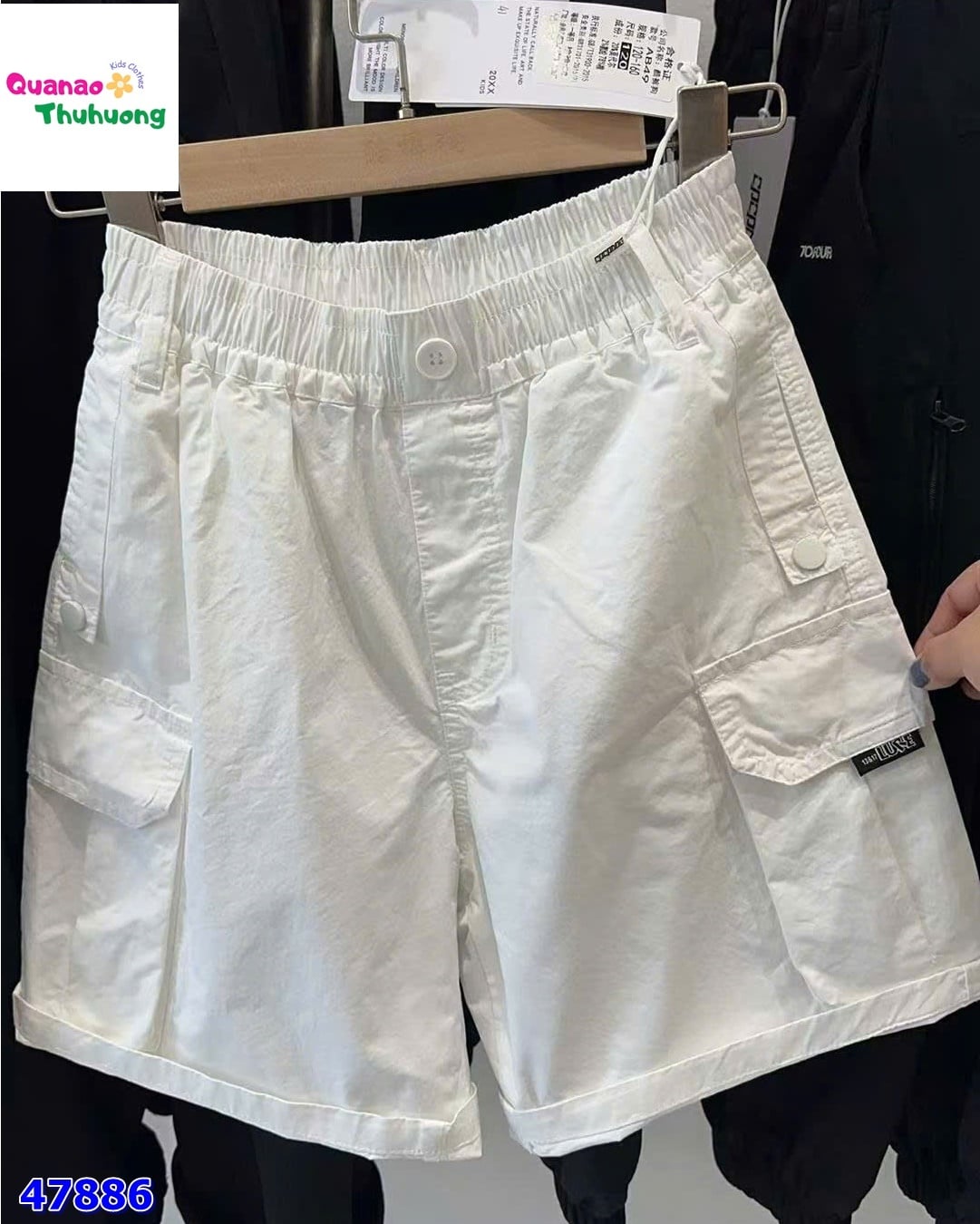 Quần short CoolDog trắng LURE