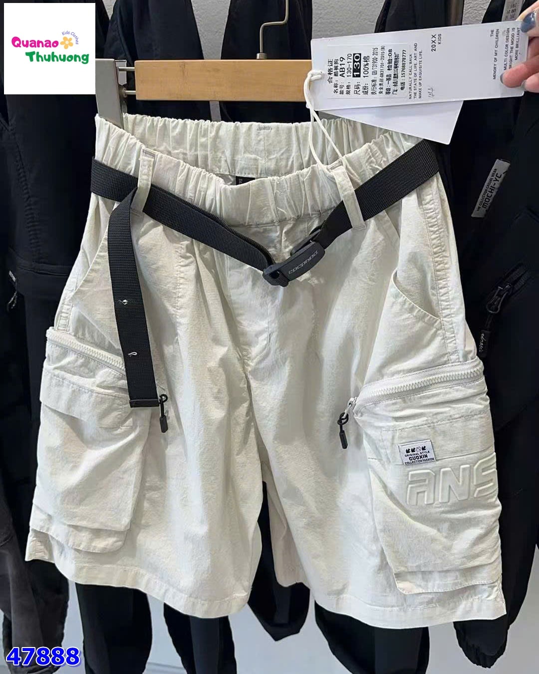 Quần short CoolDog kaki kem RN