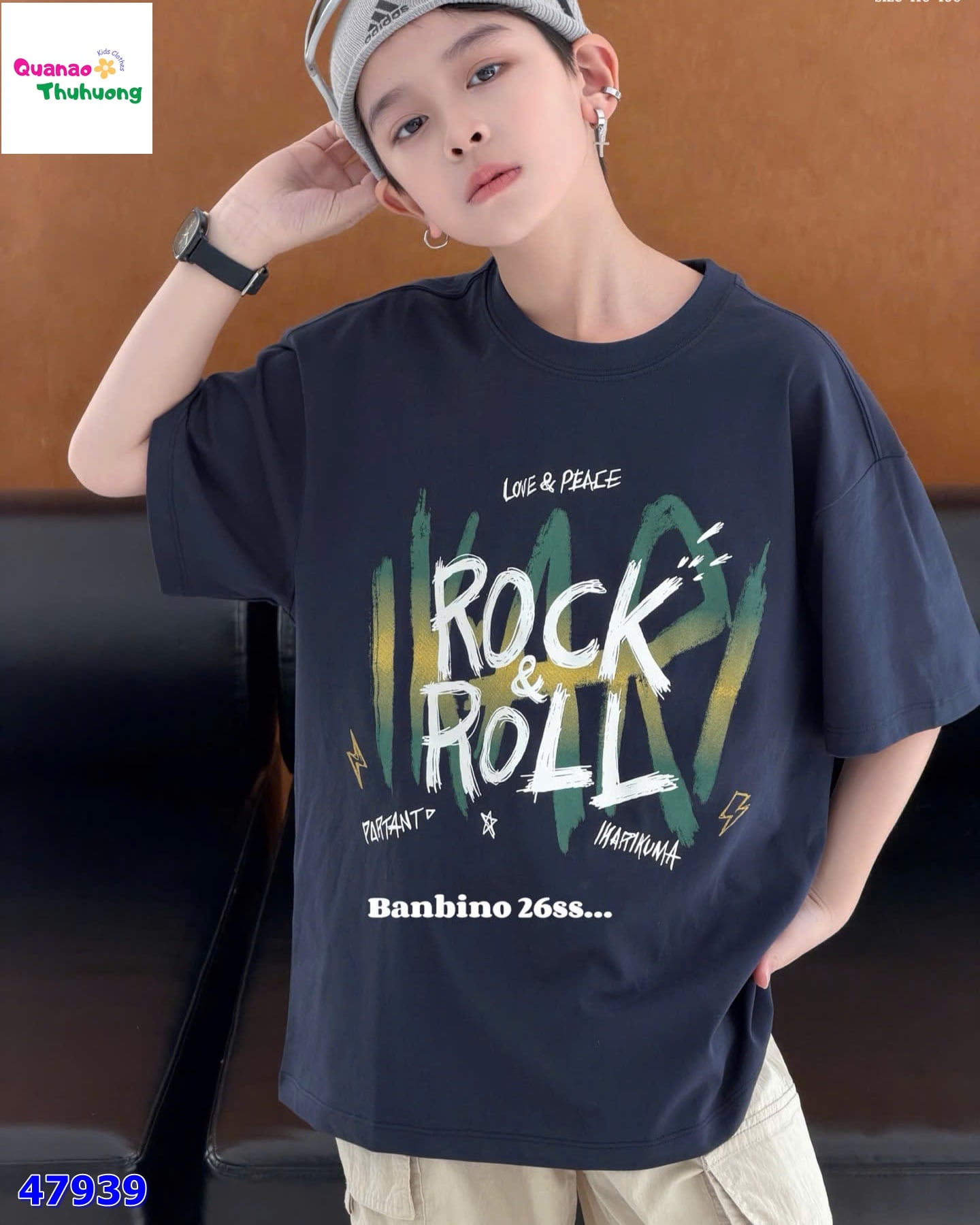 Áo Banbino đen Rock