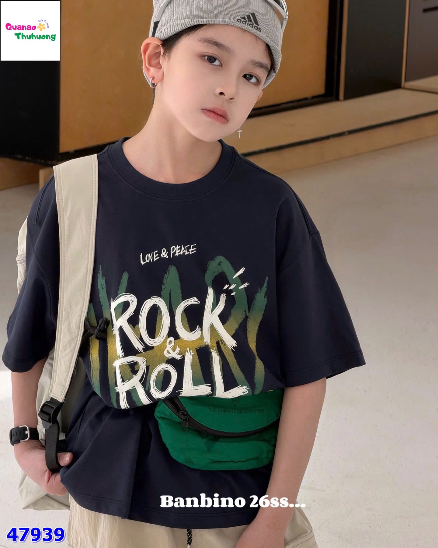 Áo Banbino đen Rock