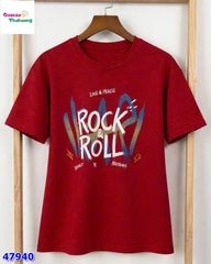 Áo Banbino đỏ Rock