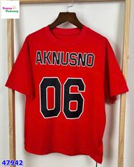 Áo M+ đỏ số 06