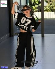 Áo croptop Chaoboy đen 07