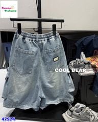 Quần short CB xanh túi hộp dây