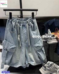 Quần short CB xanh túi hộp dây