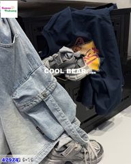 Quần short CB xanh túi hộp dây