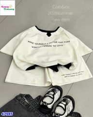 Bộ short Cola kem Make your self