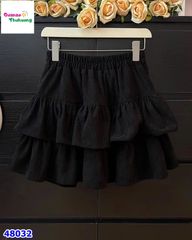 Chân váy tầng màu đen