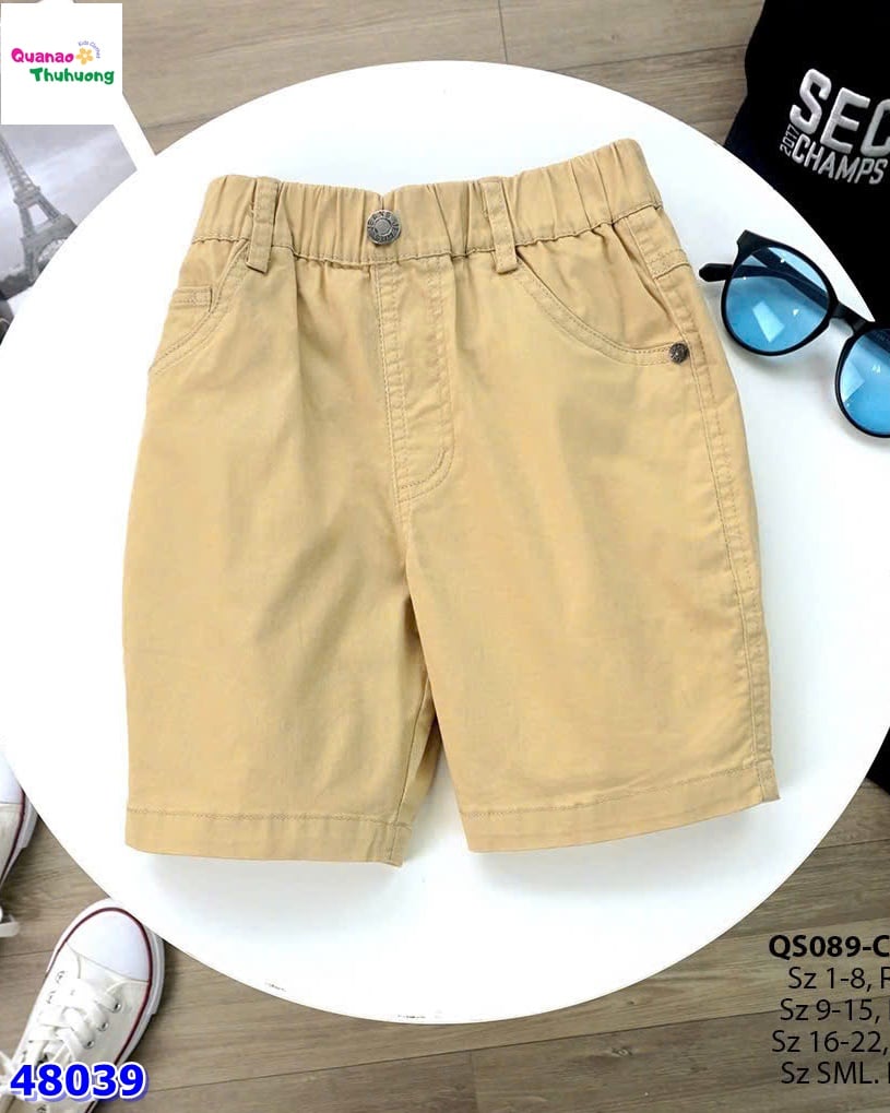 Quần short kaki B2Kid nâu