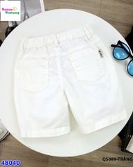 Quần short kaki B2Kid trắng