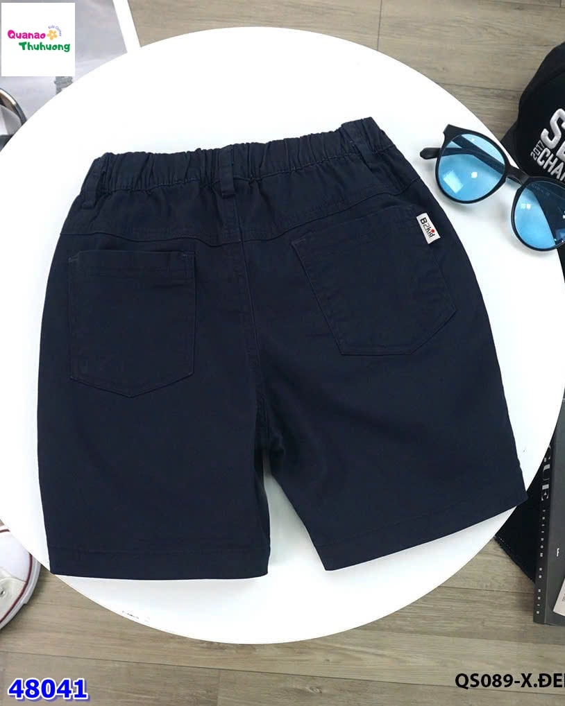 Quần short kaki B2Kid đen