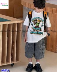 Bộ Elaine trắng Minecrapt, quần jean đen