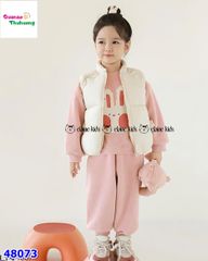 Set bộ dài Elaine hồng thỏ