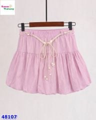 Chân váy bí hồng (kèm thắt lưng)