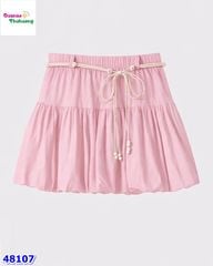 Chân váy bí hồng (kèm thắt lưng)