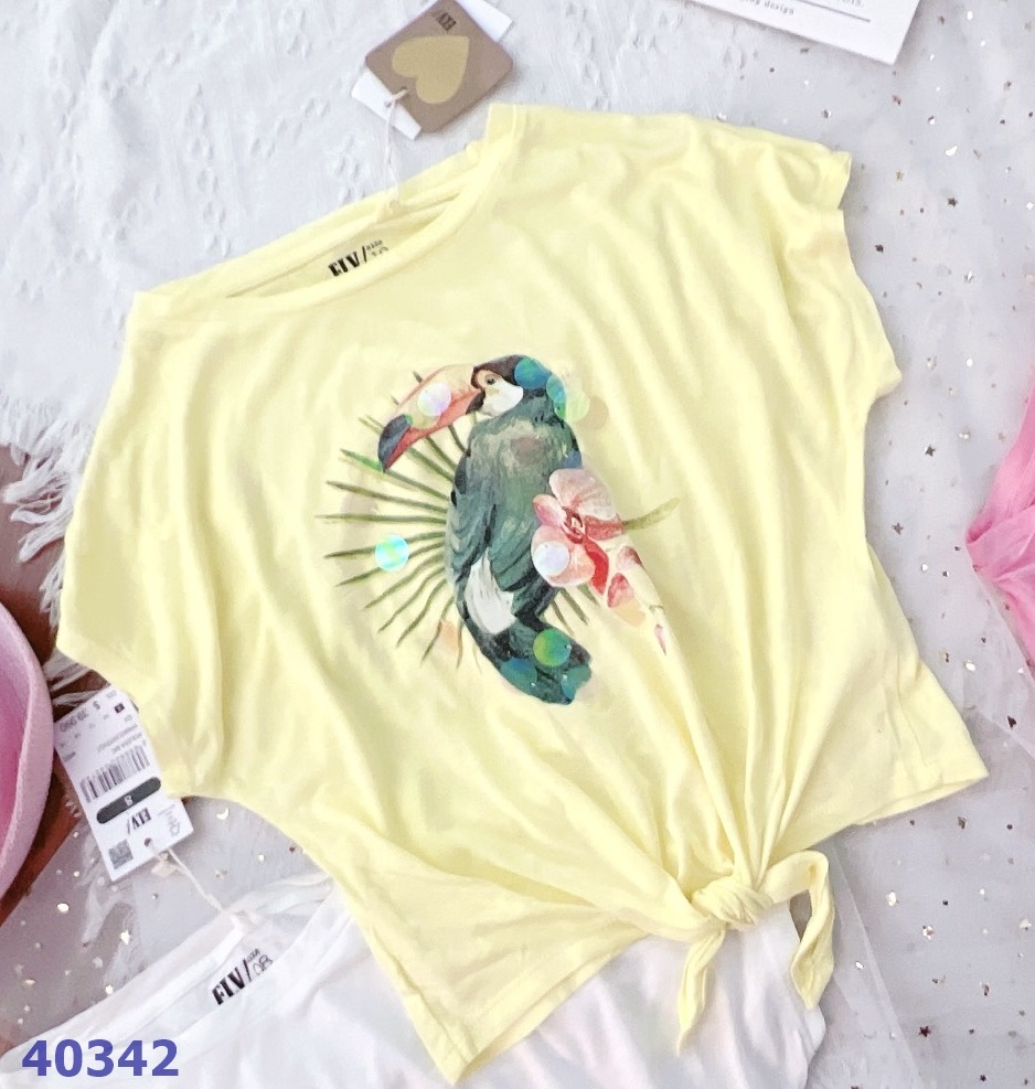 Áo ELV vàng chim