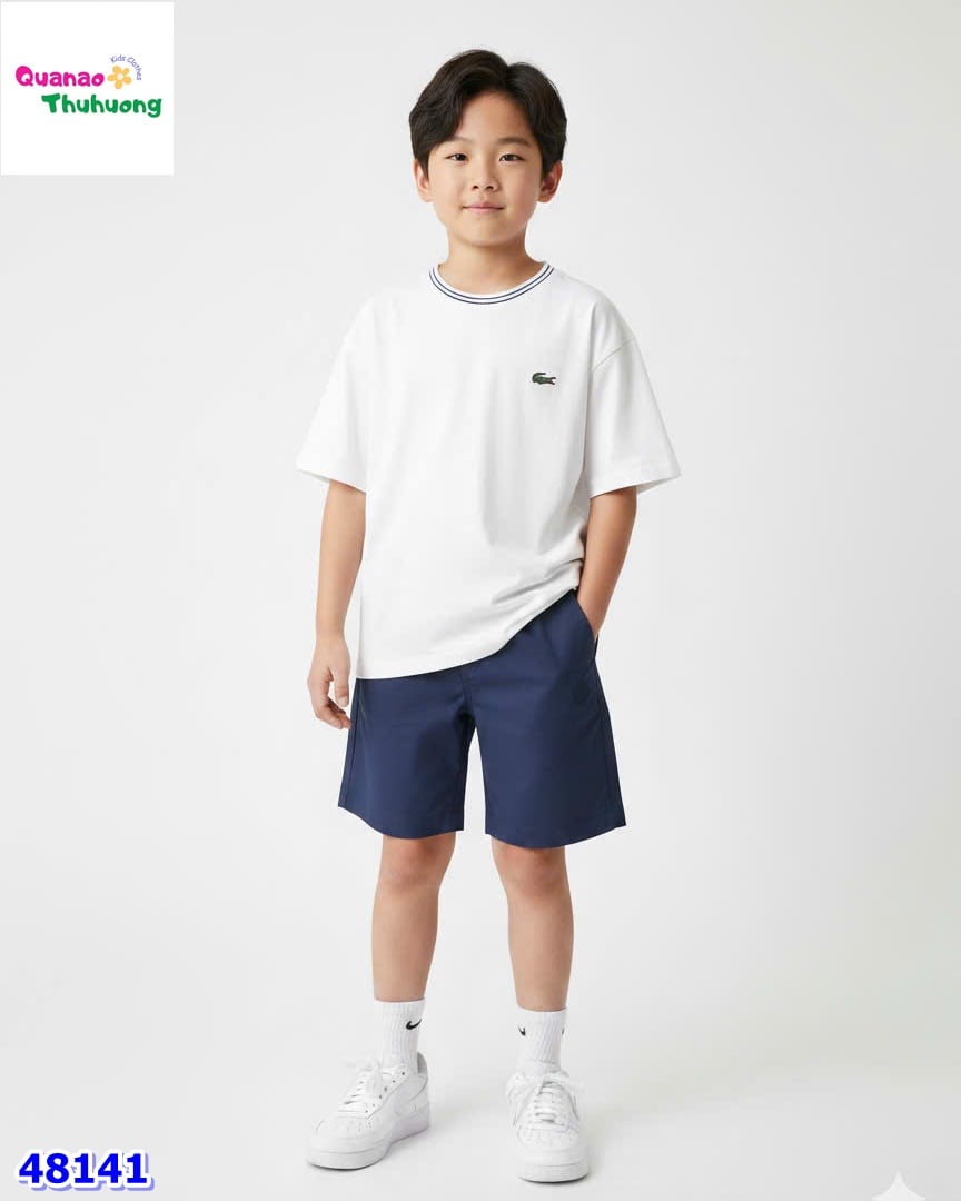 Short kaki Bee xanh đen