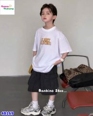 Áo Banbino trắng Kart Racer