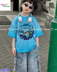 Bộ Elaine xanh dương Minecraft