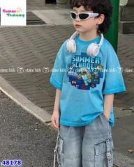 Bộ Elaine xanh dương Minecraft