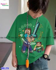 Bộ Elaine xanh lá Minecraft