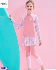 Bộ bơi dài hồng Kitty