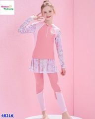 Bộ bơi dài hồng Kitty