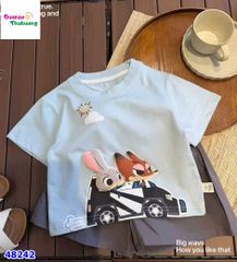 Bộ áo xanh cáo & thỏ 3D