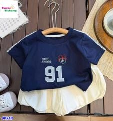 Bộ áo xanh đen 91