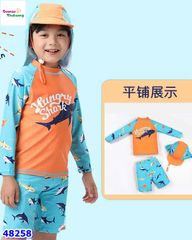 Bộ bơi cam cá mập