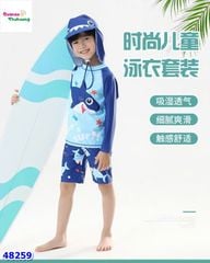 Bộ bơi xanh dương cá mập
