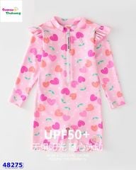 Đồ bơi liền hồng trái tim