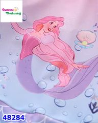 Váy bơi dài tay hồng tím tiên cá