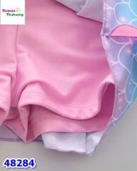 Váy bơi dài tay hồng tím tiên cá