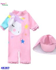 Bộ bơi liền hồng Unicorn