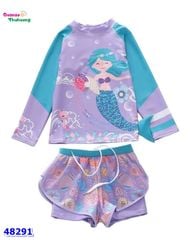 Set bộ bơi tím tiên cá & ốc