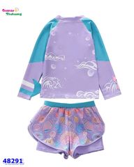 Set bộ bơi tím tiên cá & ốc