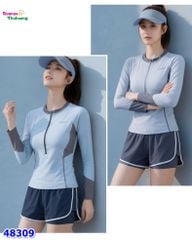 Đồ bơi Ylike xanh dương Sport