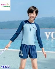Set bơi Ylike xanh dương Great