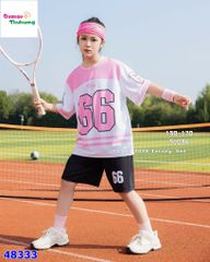 Bộ thể thao hồng King 66