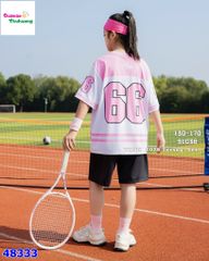 Bộ thể thao hồng King 66