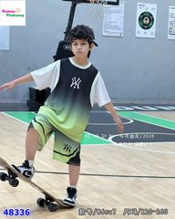 Bộ thể thao loang xanh lá - đen