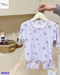 Bộ Tencel tím Kuromi