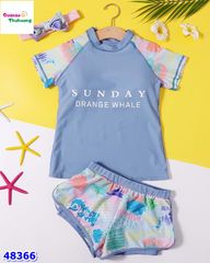 Set bơi xanh Sunday