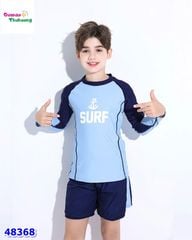 Bộ bơi dài tay xanh Surf
