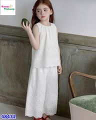 Set bộ MLS trắng dập hoa